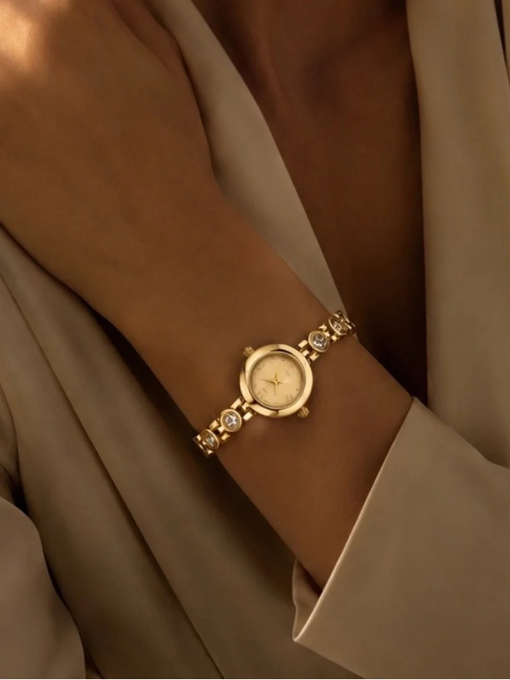 Royal Essence Crystal Bracelet Watch